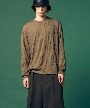 捕获洗衣机处理Prime-Erover脖子长袖T恤