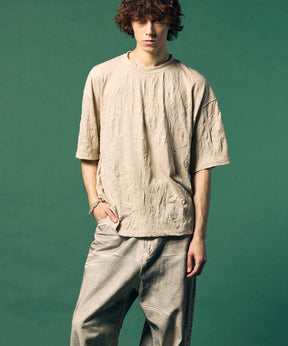 捕获洗衣机处理Prime-Over船员脖子T恤