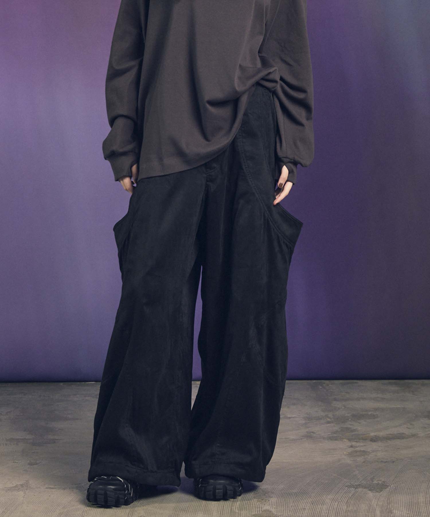 Big Pocket Wide Pants