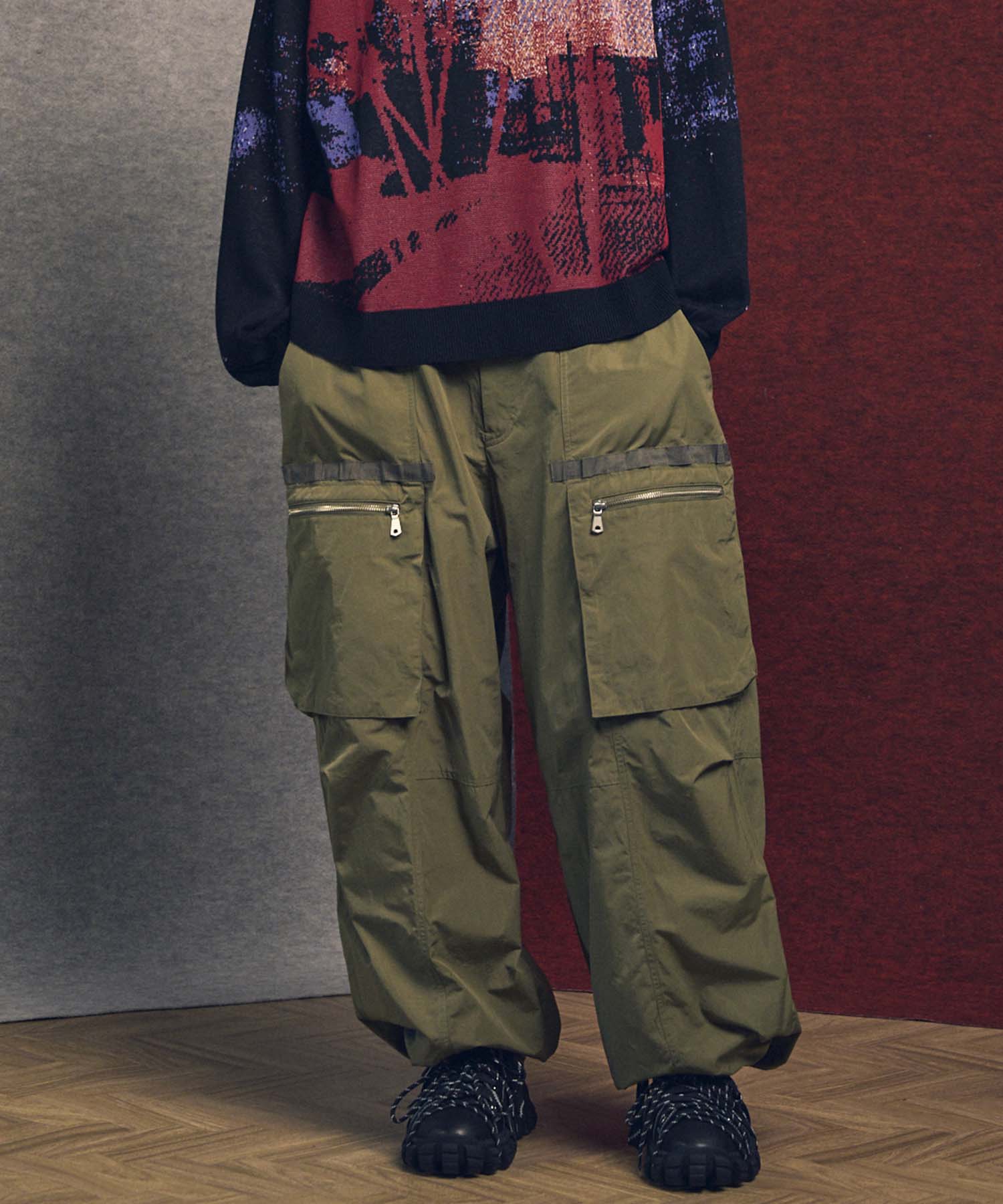 Big Pocket Wide Pants