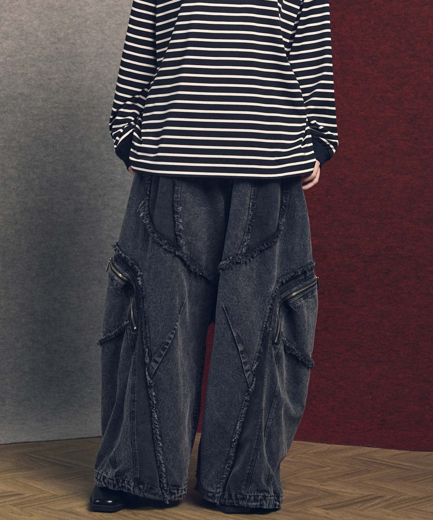 Big Pocket Wide Pants