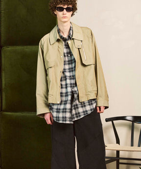 주요 멀티 포켓 블루슨