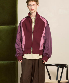 [预购]针织组合司机针织司机编织blouson