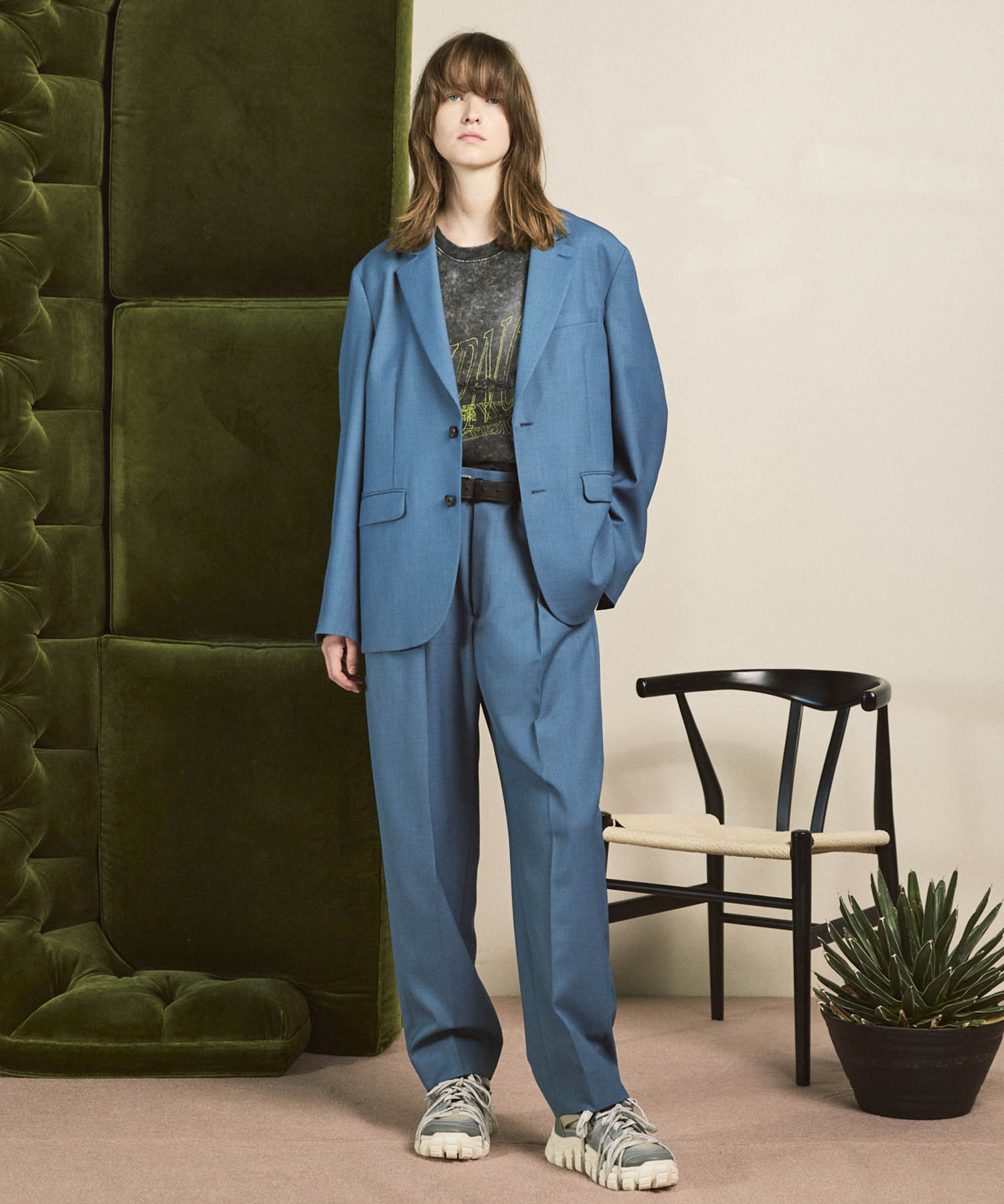 Dry Gabardine Regular-Over Set Up