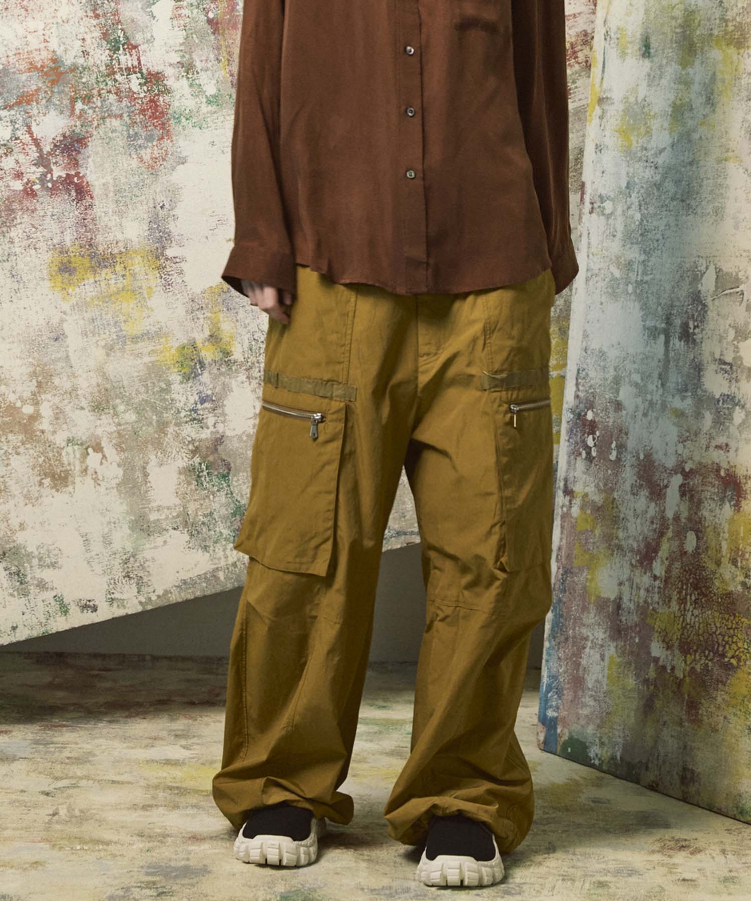 Big Pocket Wide Pants
