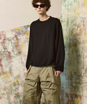 [25AW PRE-ORDER] Nuance Graphics Hand Stitching Long Sleeve TEE