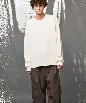 [ex] Prime-Over光滑的船员脖子长袖T恤