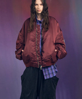 [25AW PRE-ORDER] Prime-Over Nylon MA-1 Bomber Jacket