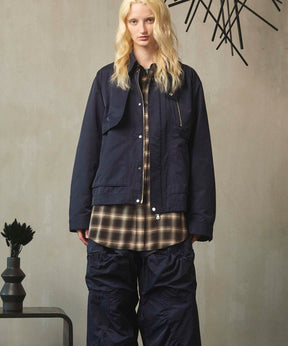 주요 멀티 포켓 블루슨