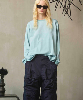 Artist Graphical Embroidery Prime-Over Crew Neck Long Sleeve T-Shirt