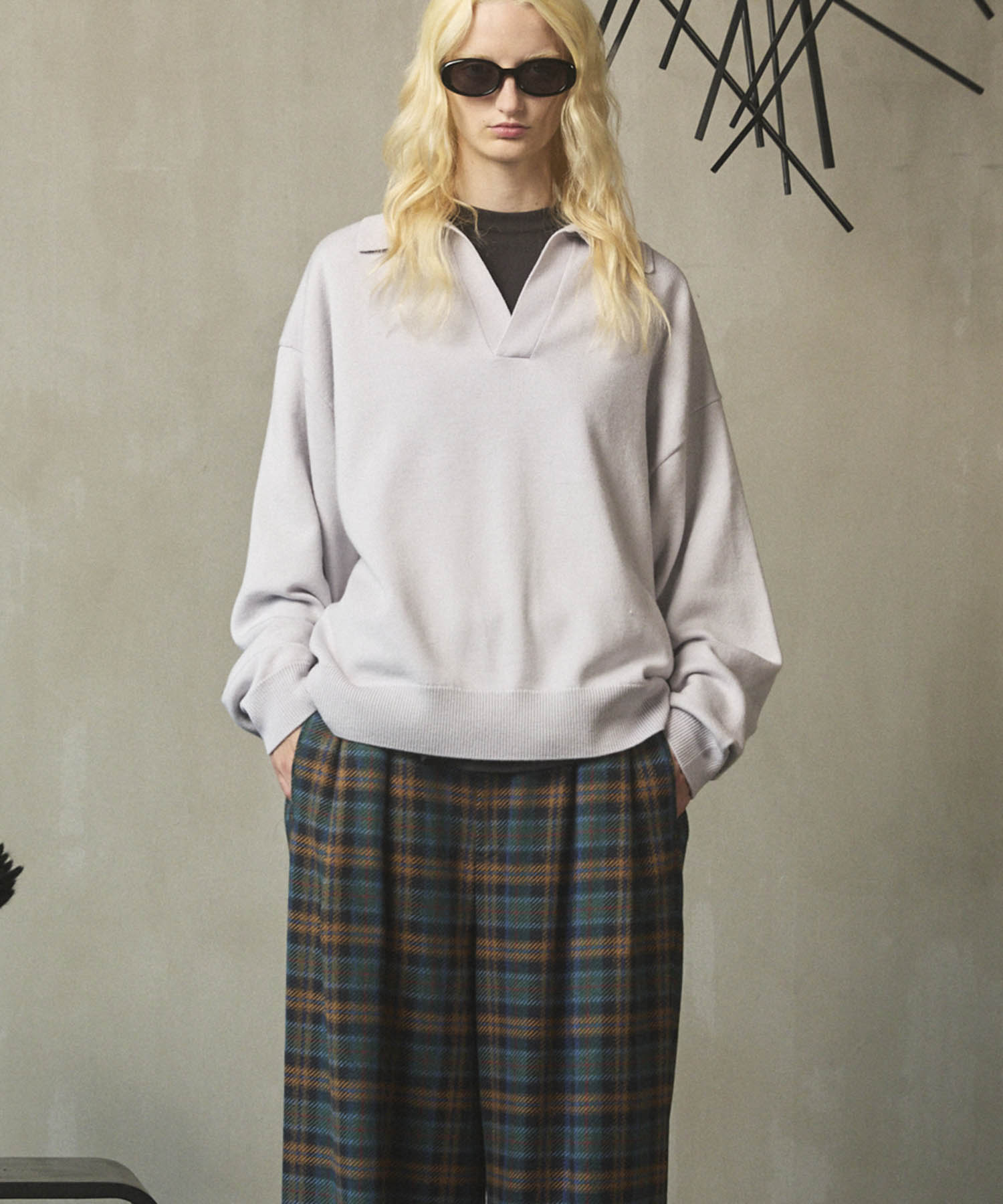 [25AW PRE-ORDER] Cashfeel Extra Fine Merino Wool Prime-Over Skipper Knit Pullover