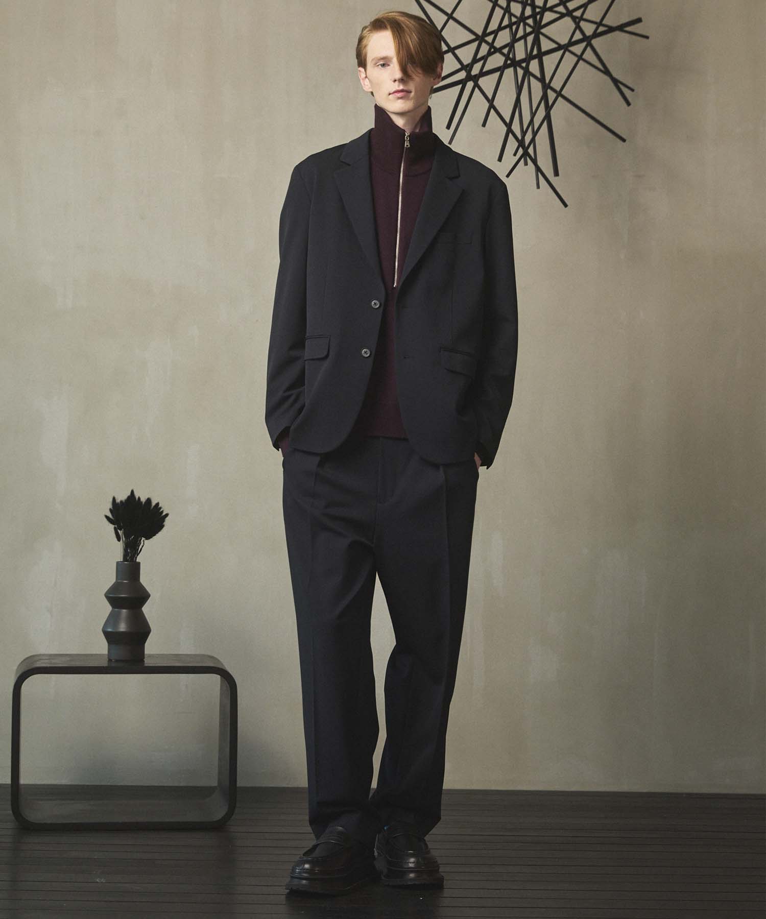 Wool Like Regular-Over Set Up