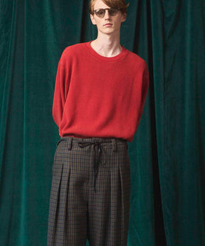 Prime-Over Crew Neck Long Sleeve Waffle T-Shirt