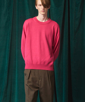[25AW PRE-ORDER] Cashfeel Extra Fine Merino Wool Prime-Over Crew Neck Knit Pullover