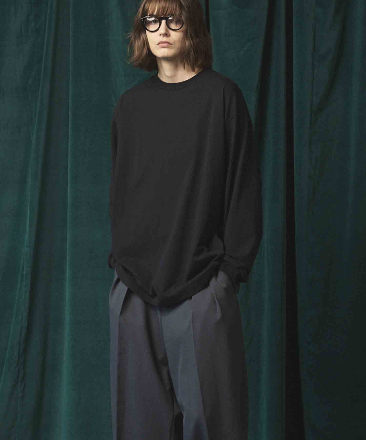 Artist Graphical Embroidery Prime-Over Crew Neck Long Sleeve T-Shirt