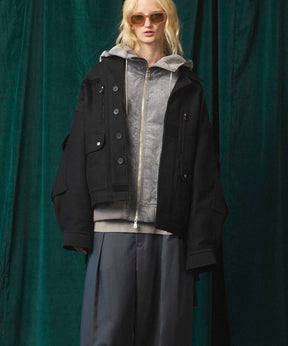 Prime-Over Cargo Big Poket Shirt Blouson