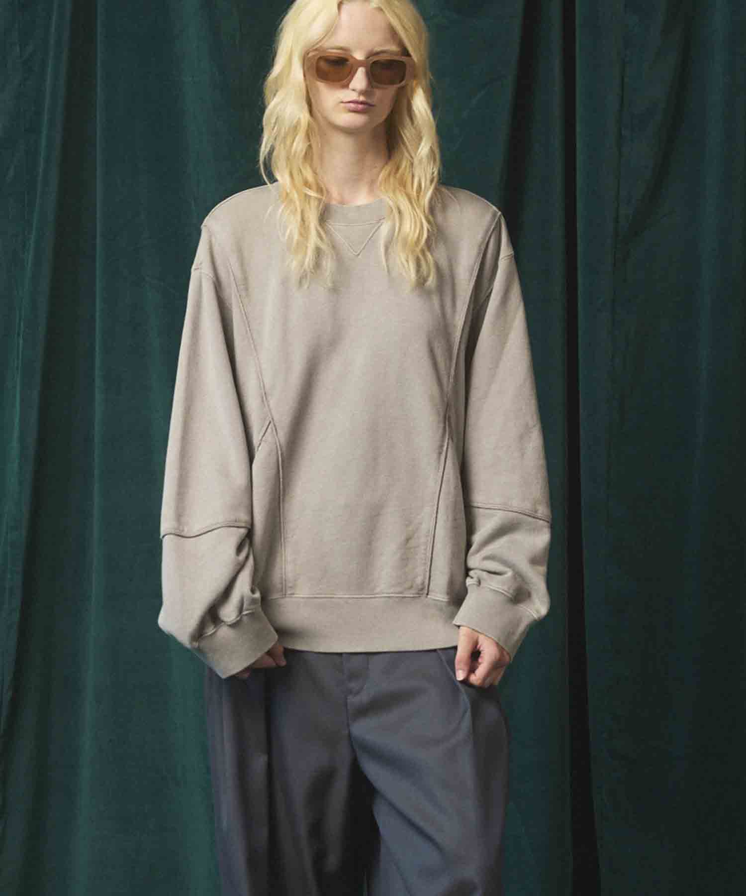 Prime-Over Crew Neck Long Sleeve Waffle T-Shirt