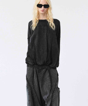 [25AW PRE-ORDER] Nuance Graphics Hand Stitching Long Sleeve TEE