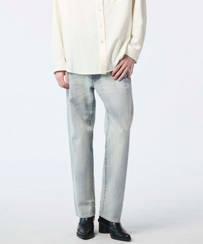 10.5oz Straight Denim Pants