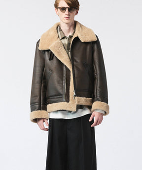 B-3 Fake Mouton Jacket