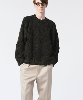 Gradation Short Length Prime-Over V-Neck Knit Pullover