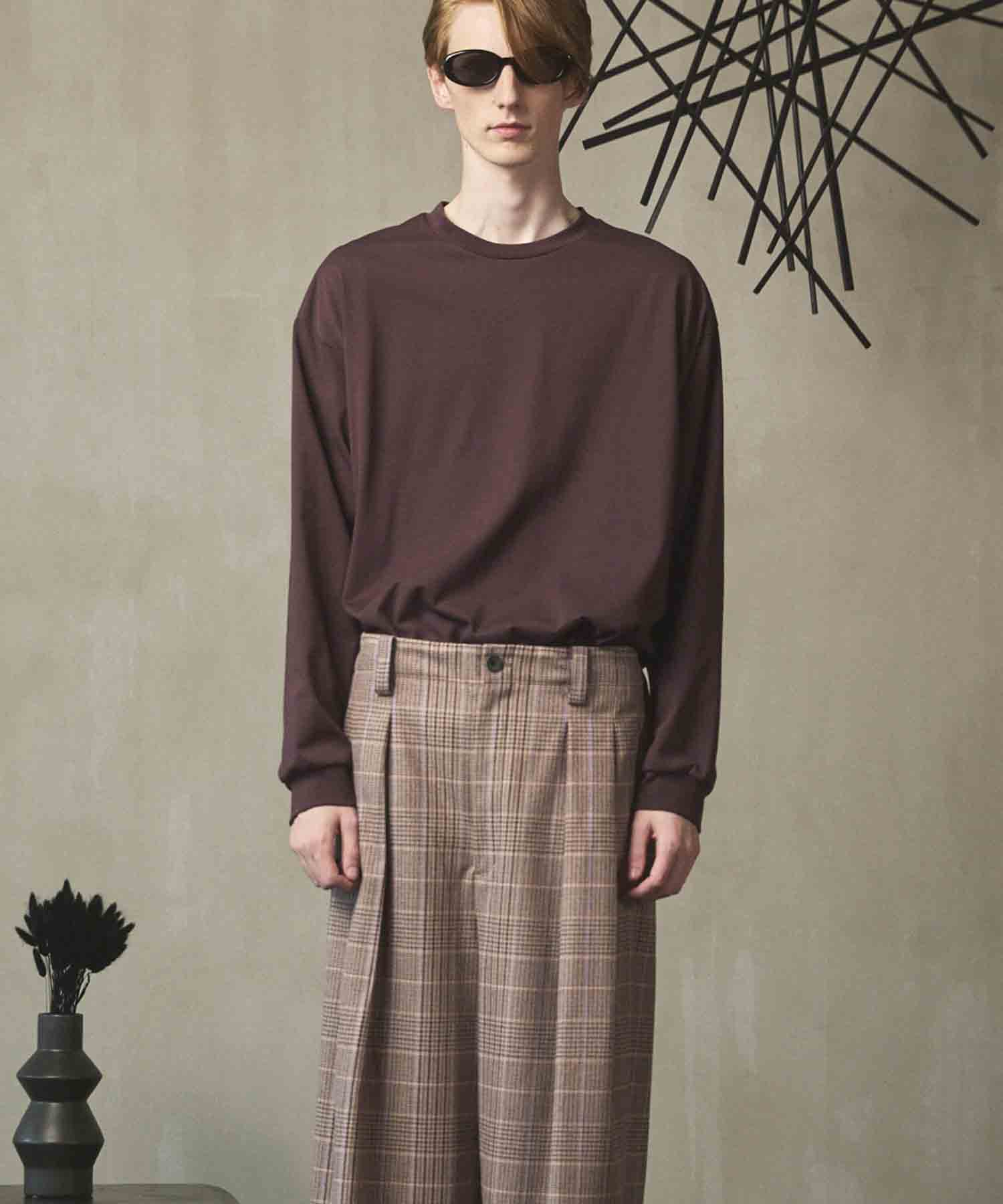 Artist Graphical Embroidery Prime-Over Crew Neck Long Sleeve T-Shirt