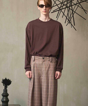 Artist Graphical Embroidery Prime-Over Crew Neck Long Sleeve T-Shirt