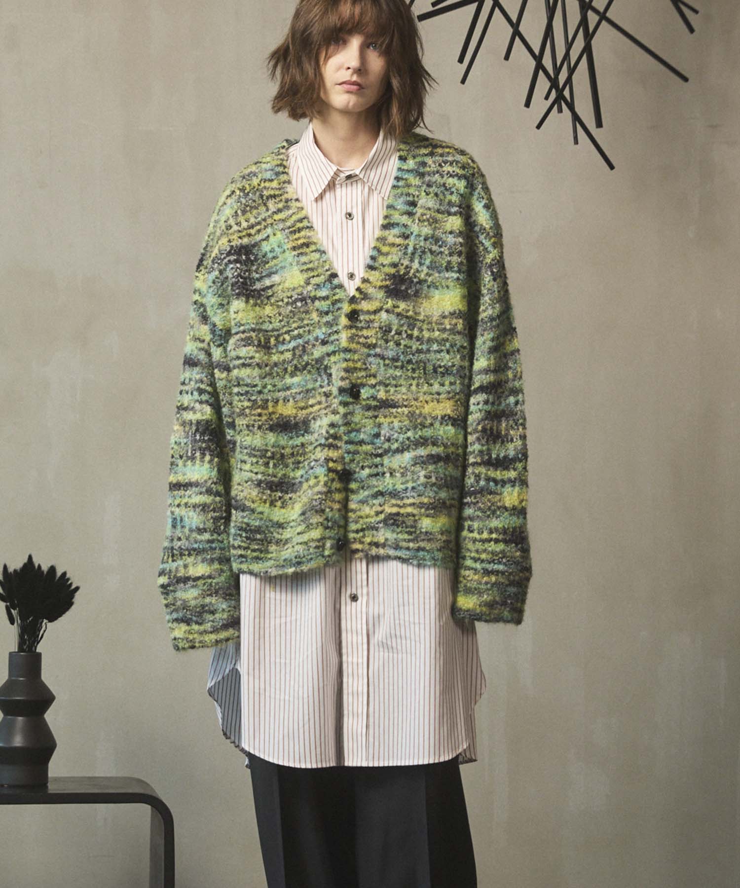 [25AW PRE-ORDER] Italian Imported Yarn Prime-Over Crew Neck Pullover Knit