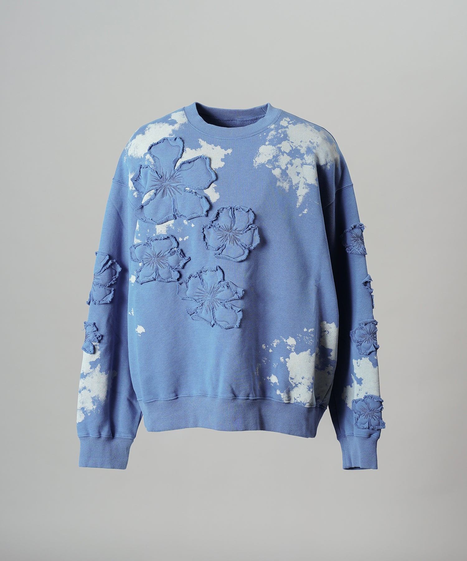 【26AW PRE-ORDER】フラワーパッチプライムオーバークルーネックスウェット