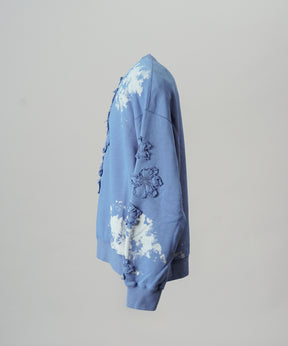 【26AW PRE-ORDER】フラワーパッチプライムオーバークルーネックスウェット