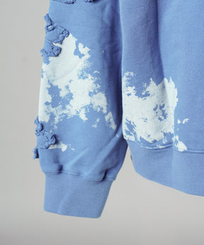 【26AW PRE-ORDER】フラワーパッチプライムオーバークルーネックスウェット
