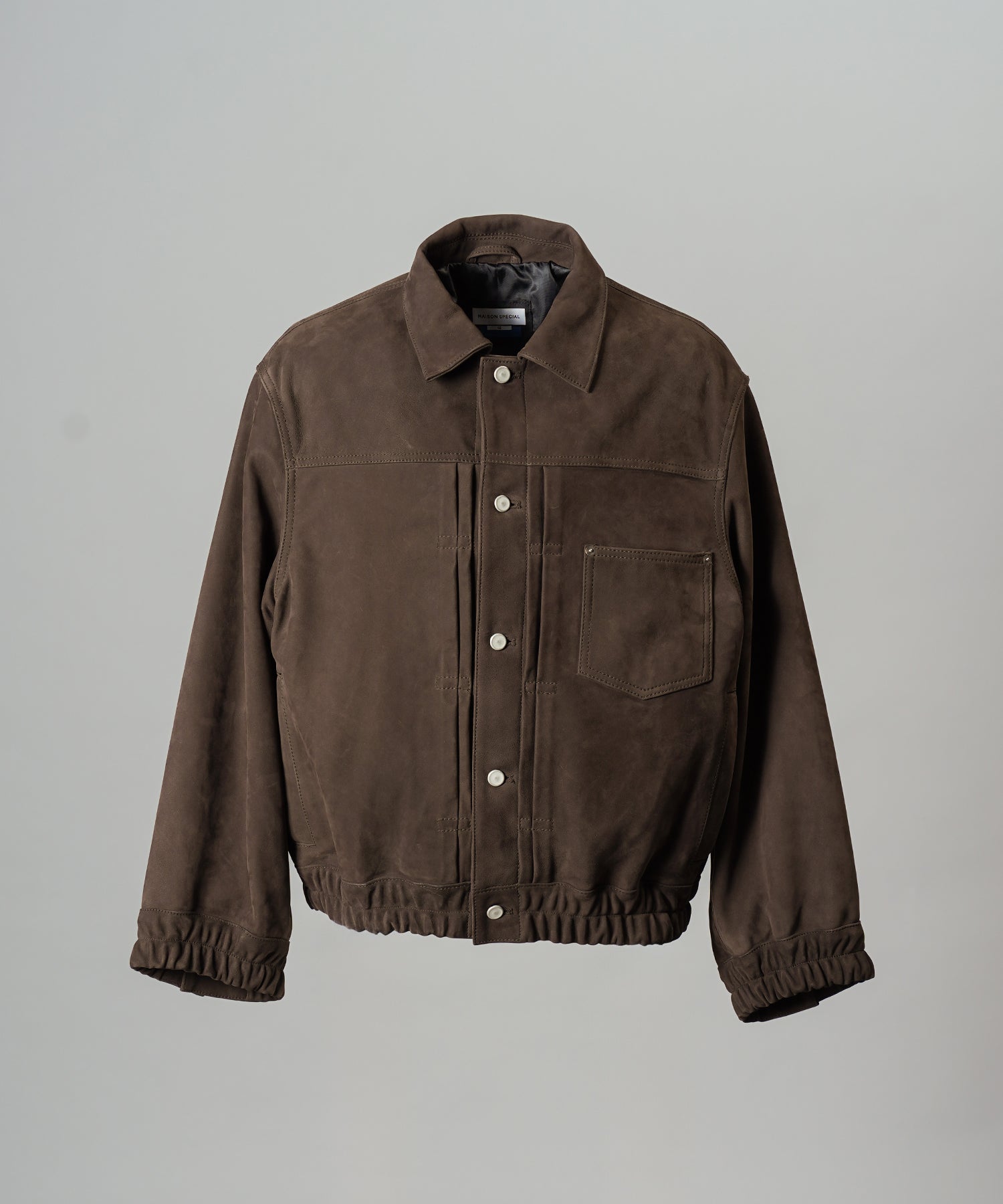 Dress-Fit Sheep Leather Double Rider Jacket