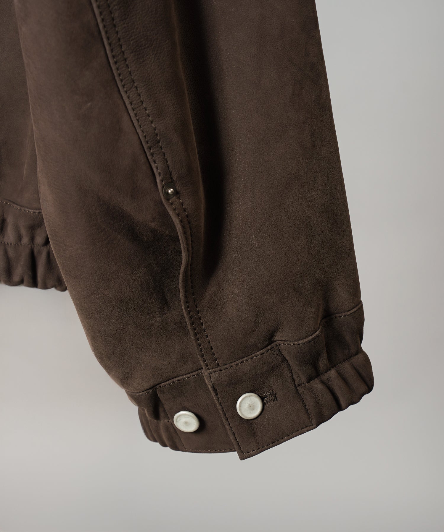 Dress-Fit Sheep Leather Double Rider Jacket