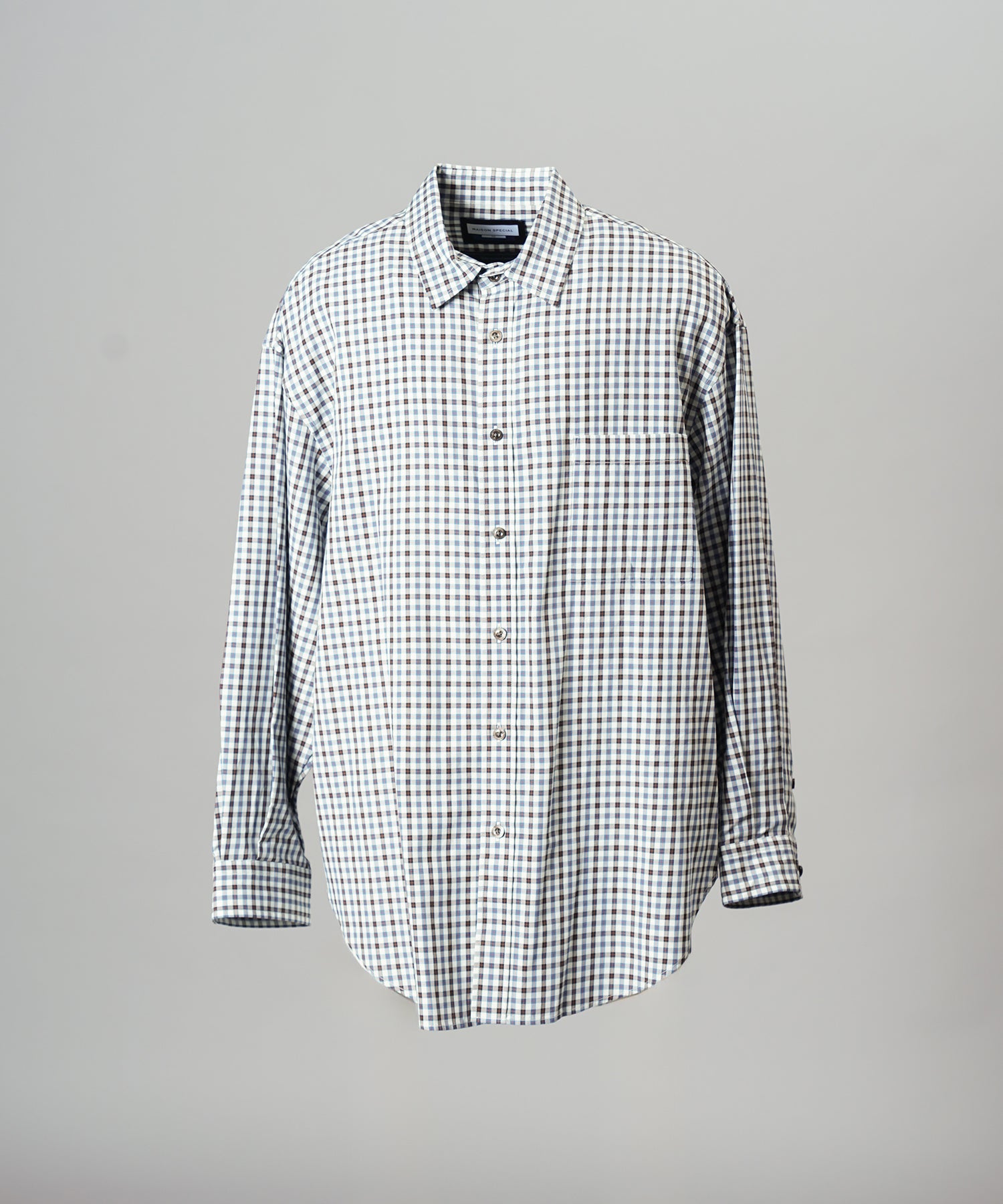 【26AW PRE-ORDER】【イタリアンデッドストックファブリック】プライムオーバーレギュラーカラーシャツコート