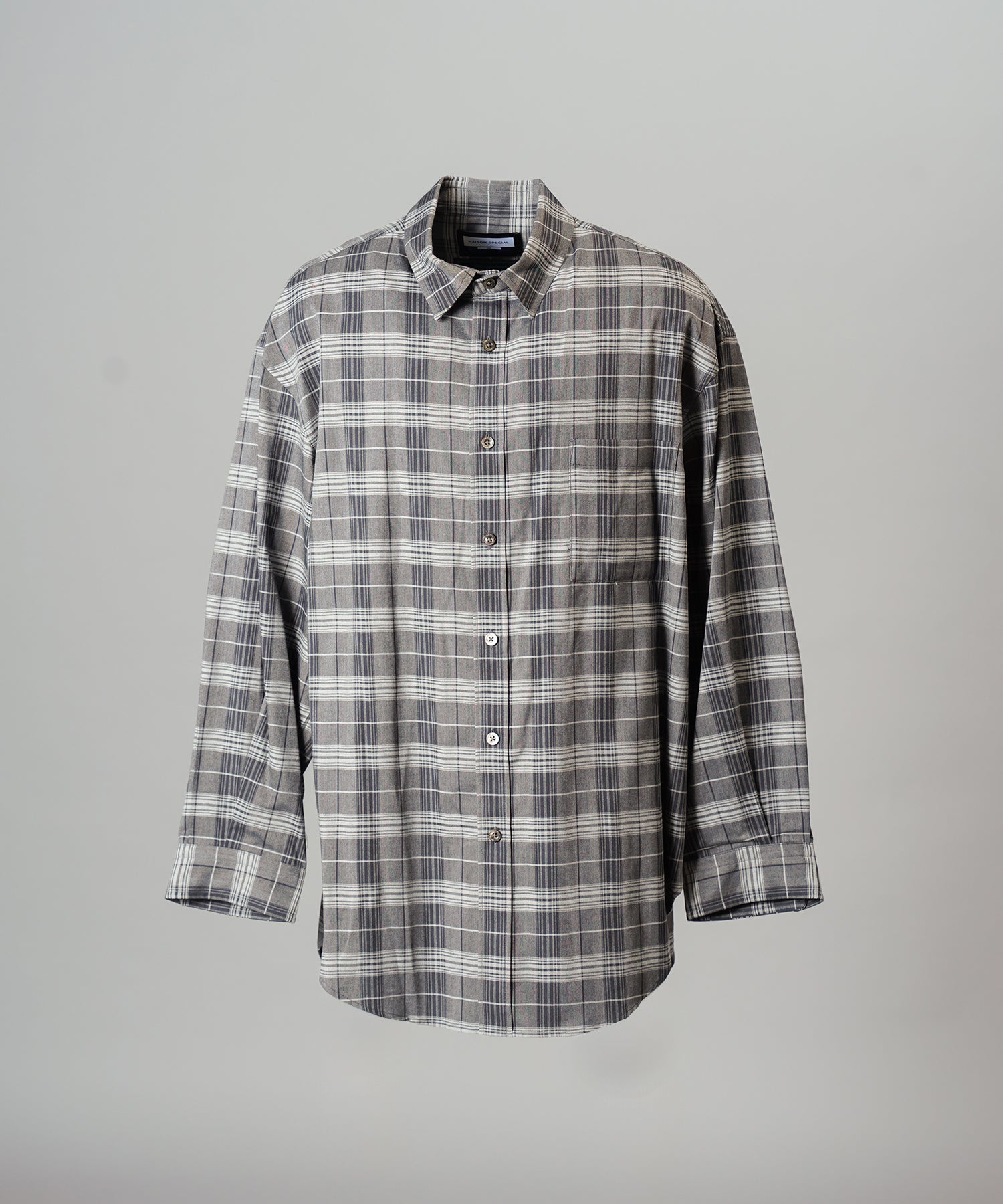 【26AW PRE-ORDER】【イタリアンデッドストックファブリック】プライムオーバーレギュラーカラーシャツコート
