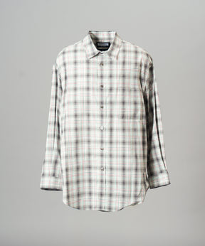 【26AW PRE-ORDER】【イタリアンデッドストックファブリック】プライムオーバーレギュラーカラーシャツコート
