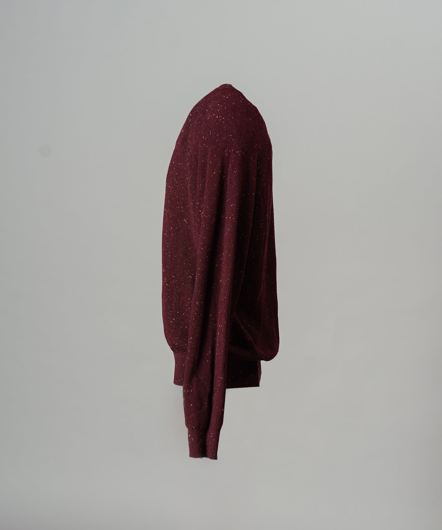 【26AW PRE-ORDER】ネップリブニットプライムオーバーVネックトップス