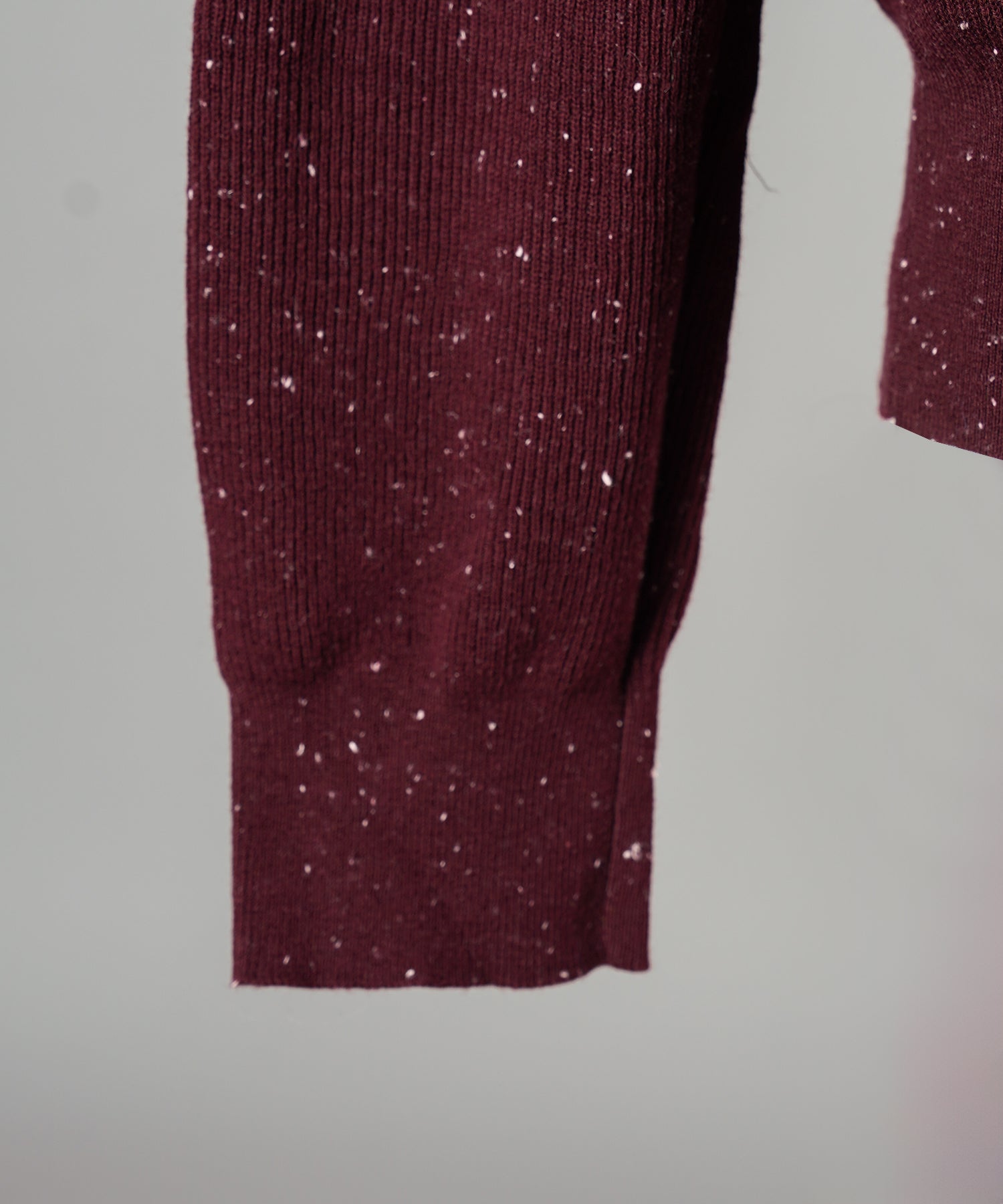【26AW PRE-ORDER】ネップリブニットプライムオーバーVネックトップス