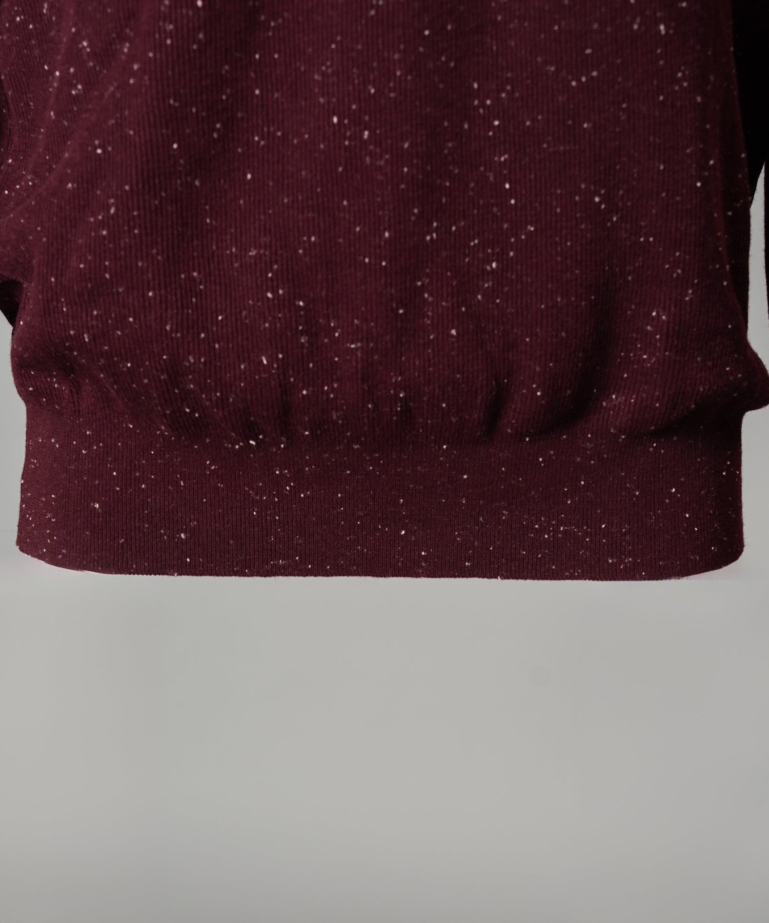 【26AW PRE-ORDER】ネップリブニットプライムオーバーVネックトップス