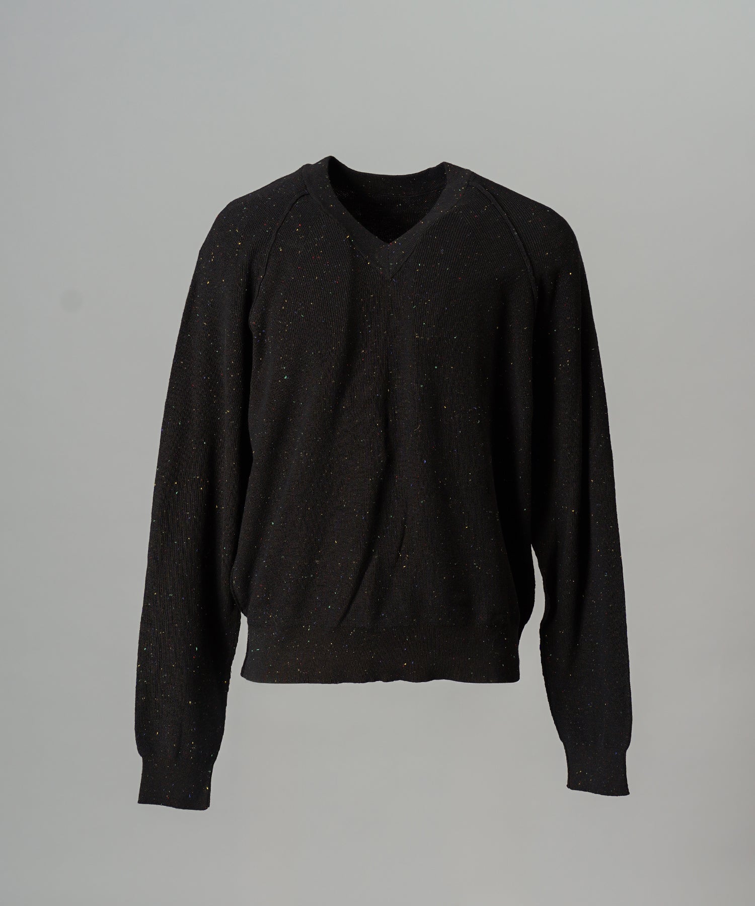 【26AW PRE-ORDER】ネップリブニットプライムオーバーVネックトップス