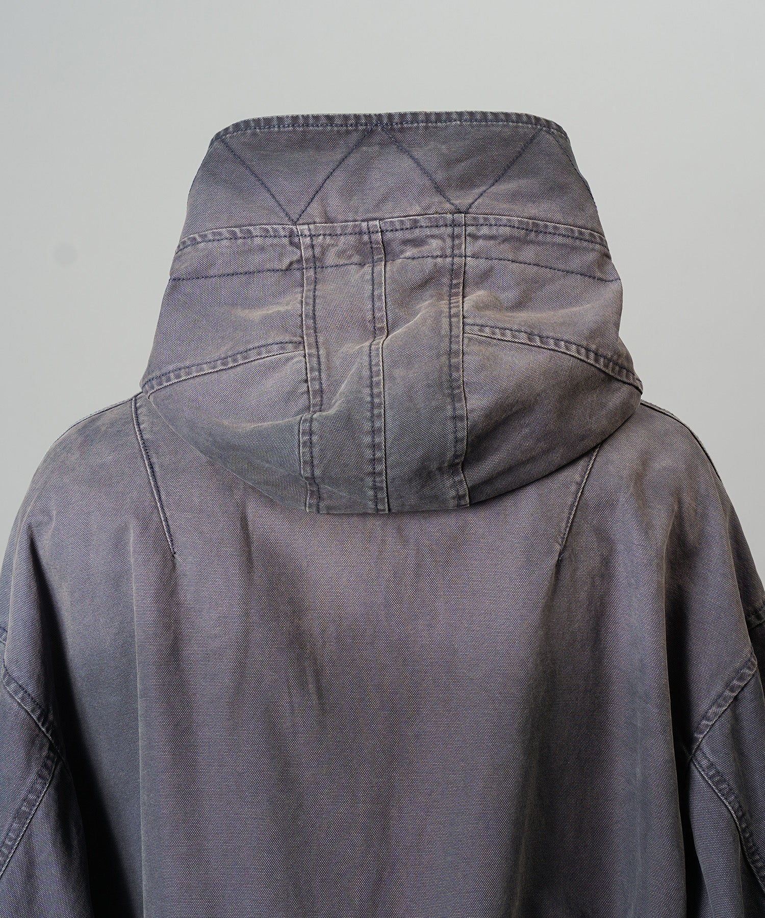 【26AW 預購】Cargo Pocket 鴨布料 Prime-Over 拉鏈連帽外套襯衫式夾克