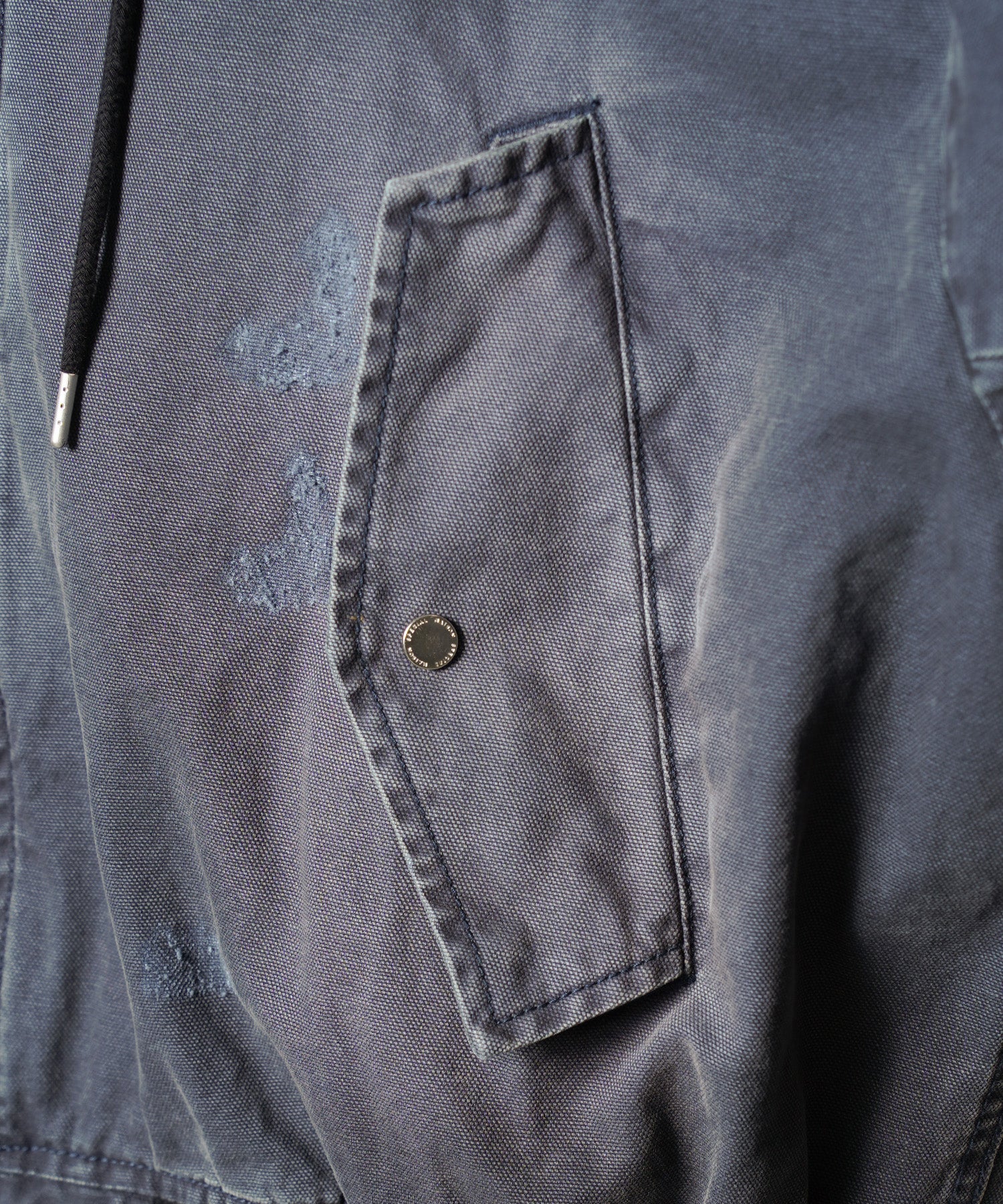【26AW 預購】Cargo Pocket 鴨布料 Prime-Over 拉鏈連帽外套襯衫式夾克