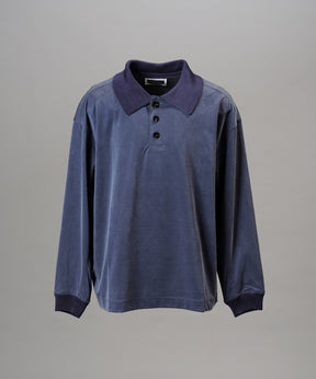 【26AW PRE-ORDER】フィブリルキュプラプライムオーバーロングスリーブポロシャツ