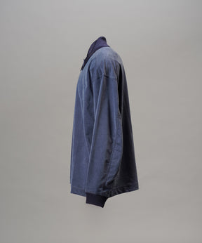 【26AW PRE-ORDER】フィブリルキュプラプライムオーバーロングスリーブポロシャツ