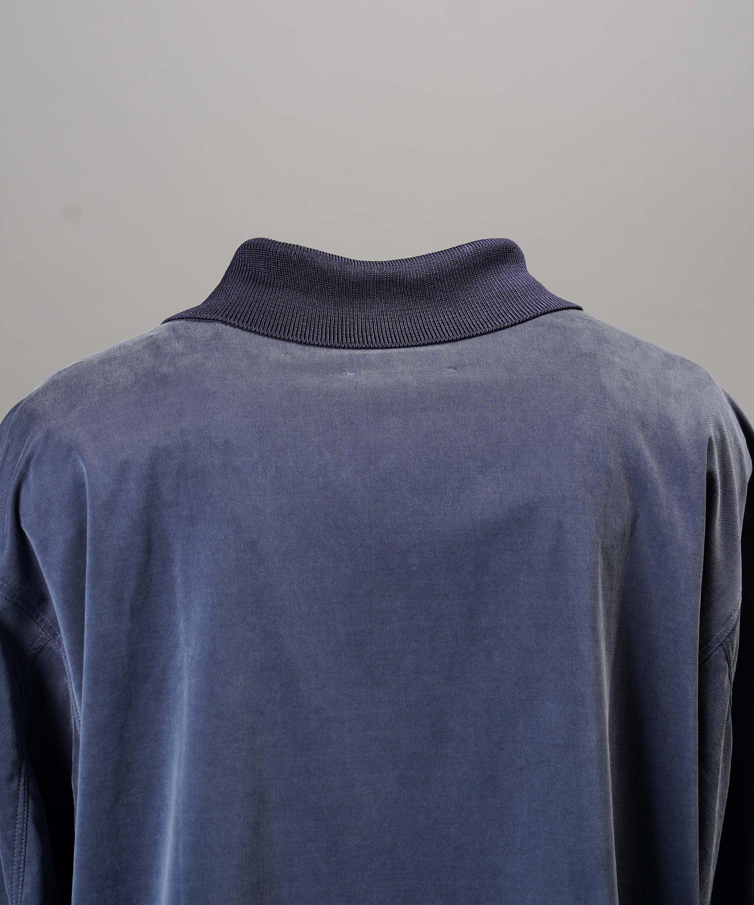 【26AW PRE-ORDER】フィブリルキュプラプライムオーバーロングスリーブポロシャツ