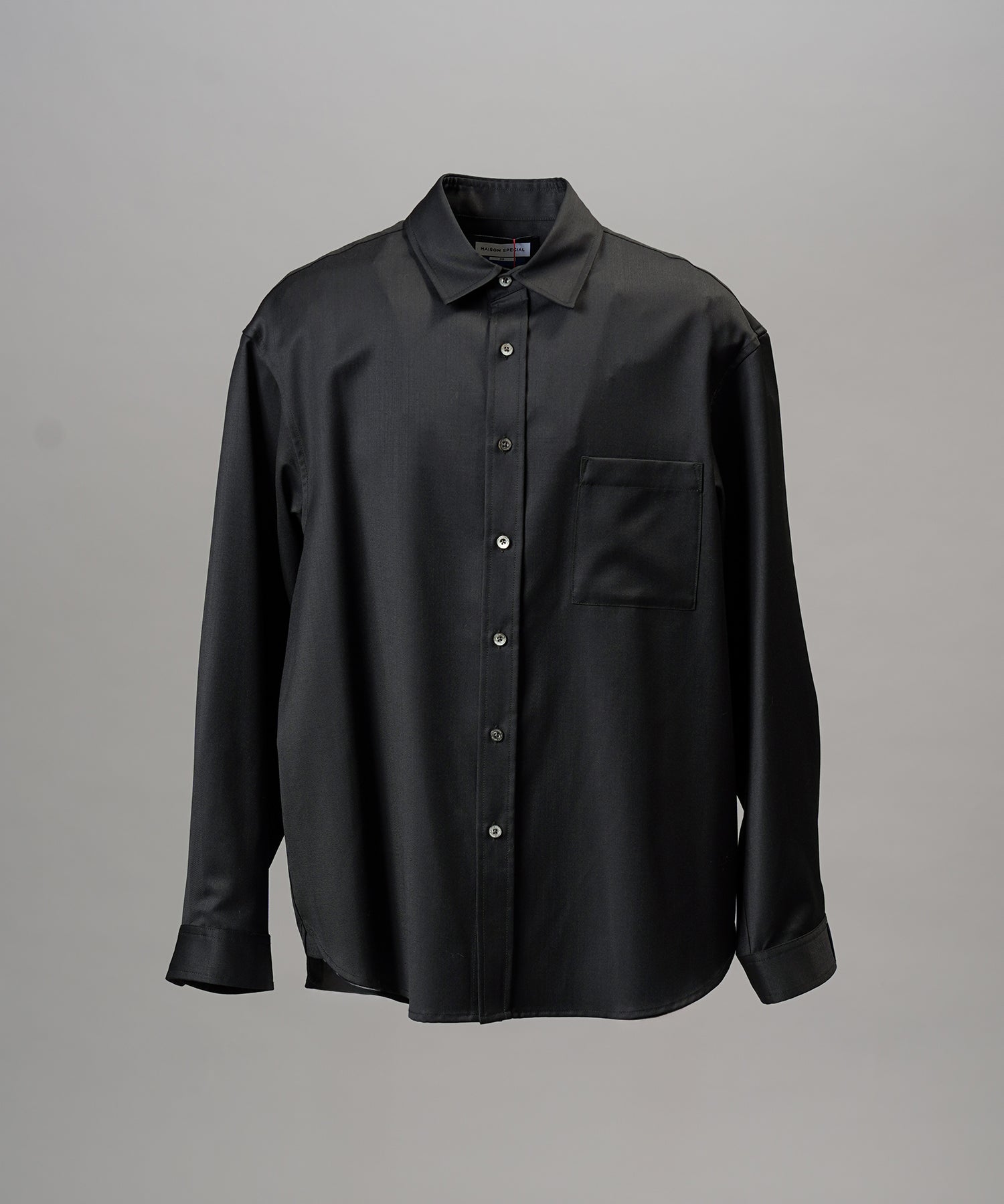 【26SS PRE-ORDER】Airy Striped Gabardine Prime-Over Short-sleeved Shirt