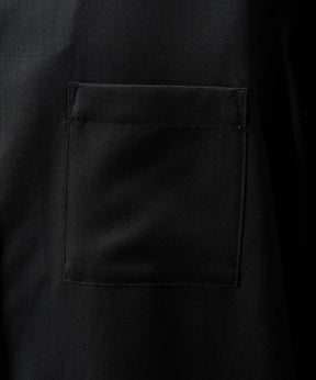 【26SS PRE-ORDER】Airy Striped Gabardine Prime-Over Short-sleeved Shirt