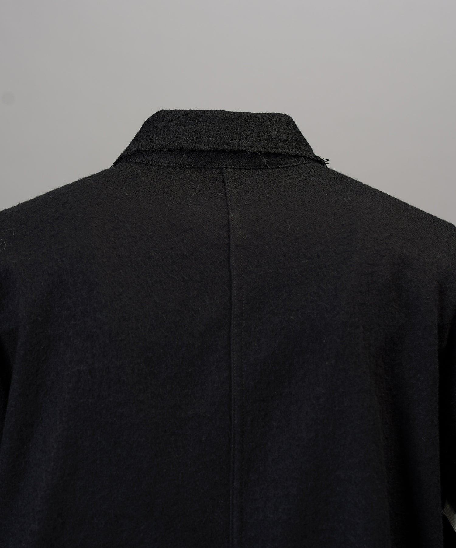 【26AW PRE-ORDER】ウールコットントリミングミックスプライムオーバーファティーグシャツジャケット