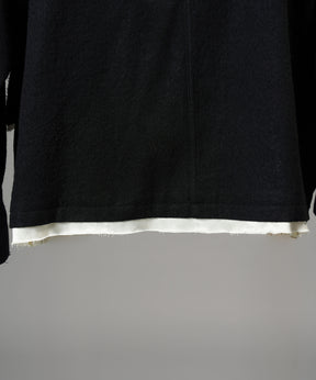【26AW PRE-ORDER】ウールコットントリミングミックスプライムオーバーファティーグシャツジャケット