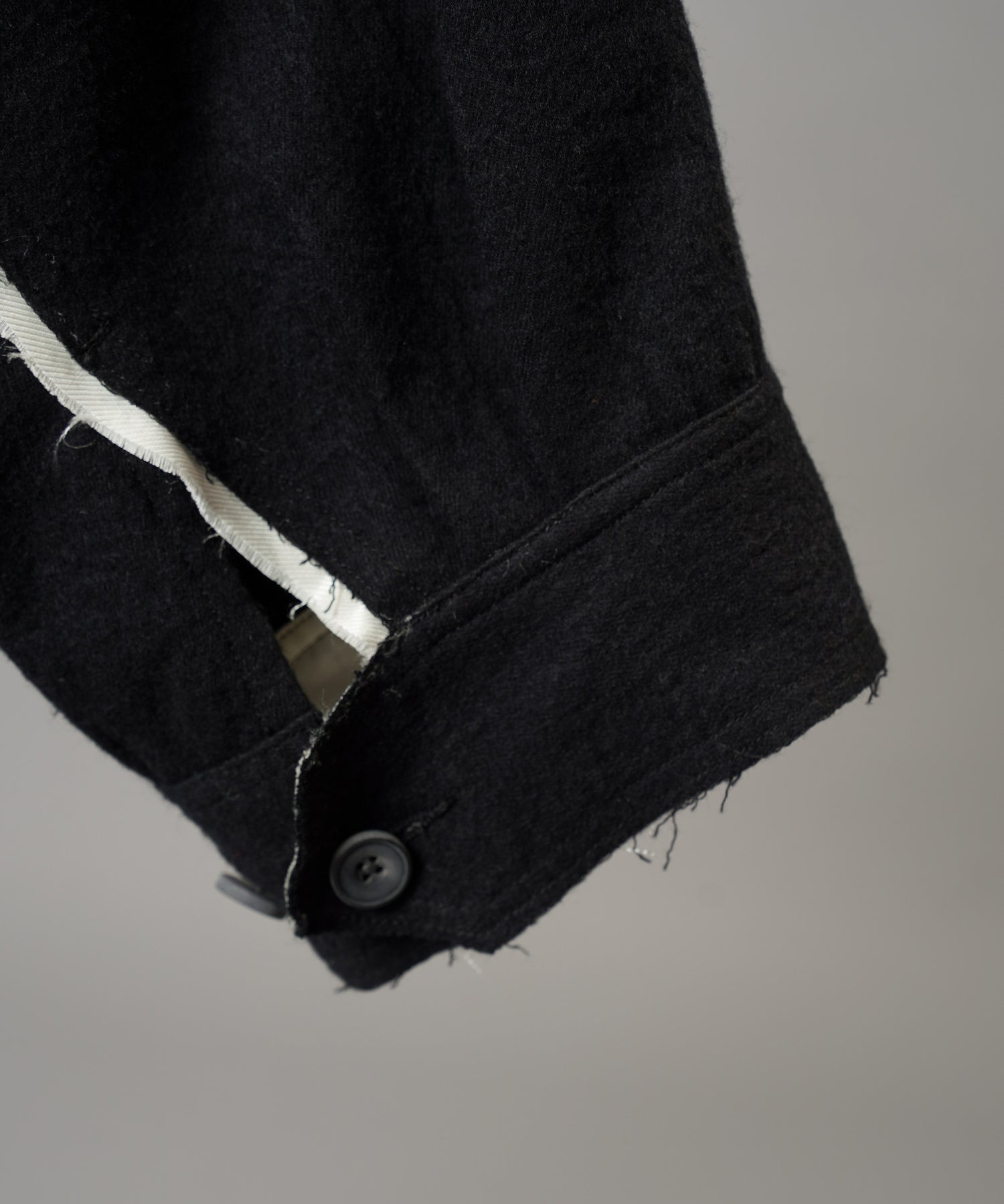 【26AW PRE-ORDER】ウールコットントリミングミックスプライムオーバーファティーグシャツジャケット